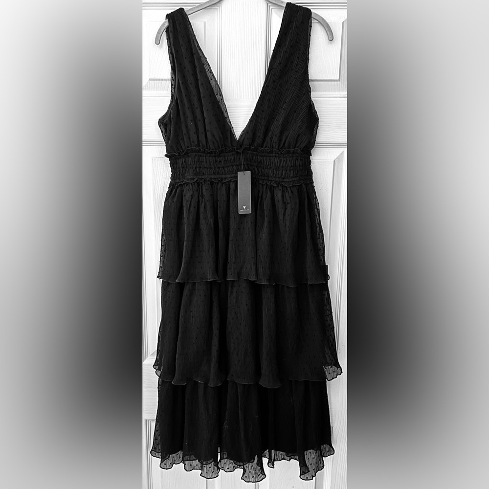 Lulus Tiered Midi Dress